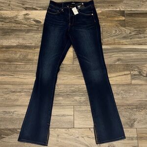 Express Women's Mid Rise Stay Skyscraper Jeans